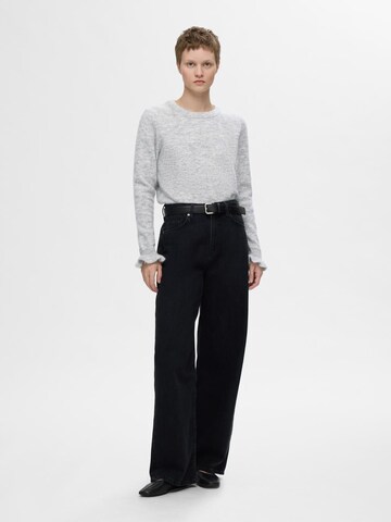 SELECTED FEMME Sweater 'LULU' in Grey