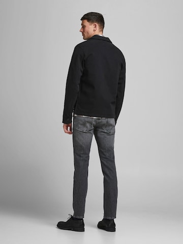 JACK & JONES - Slimfit Vaquero 'Tim Original' en negro