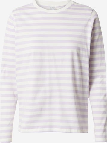 T-shirt Iriedaily en violet : devant