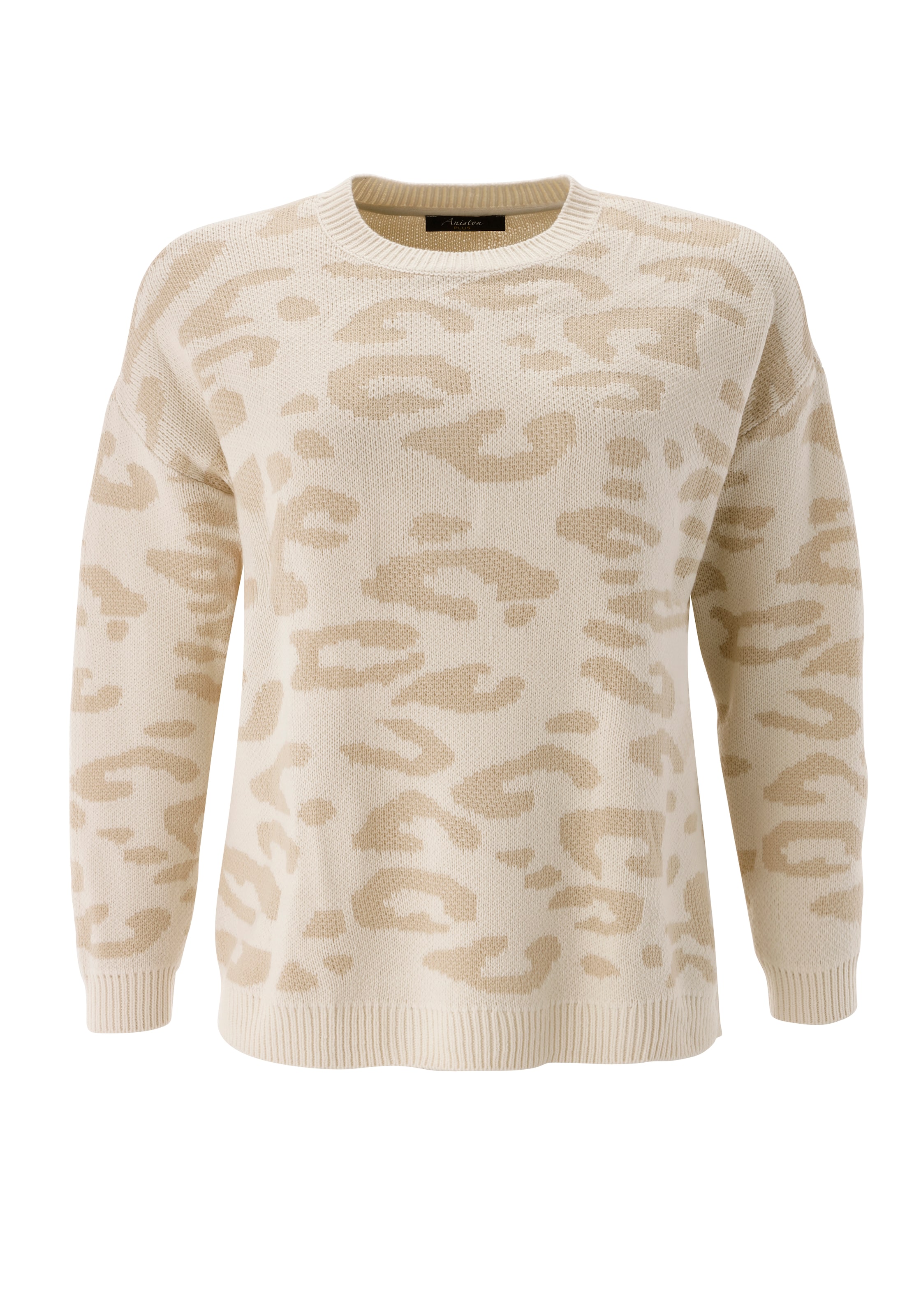 Aniston Pullover in Beige: Vorderseite