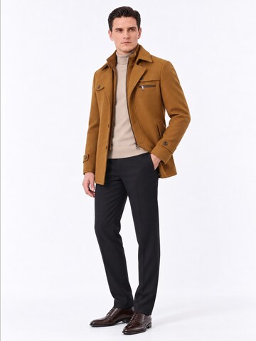 ALLTHEMEN Winter coat 'Froststille' in Beige