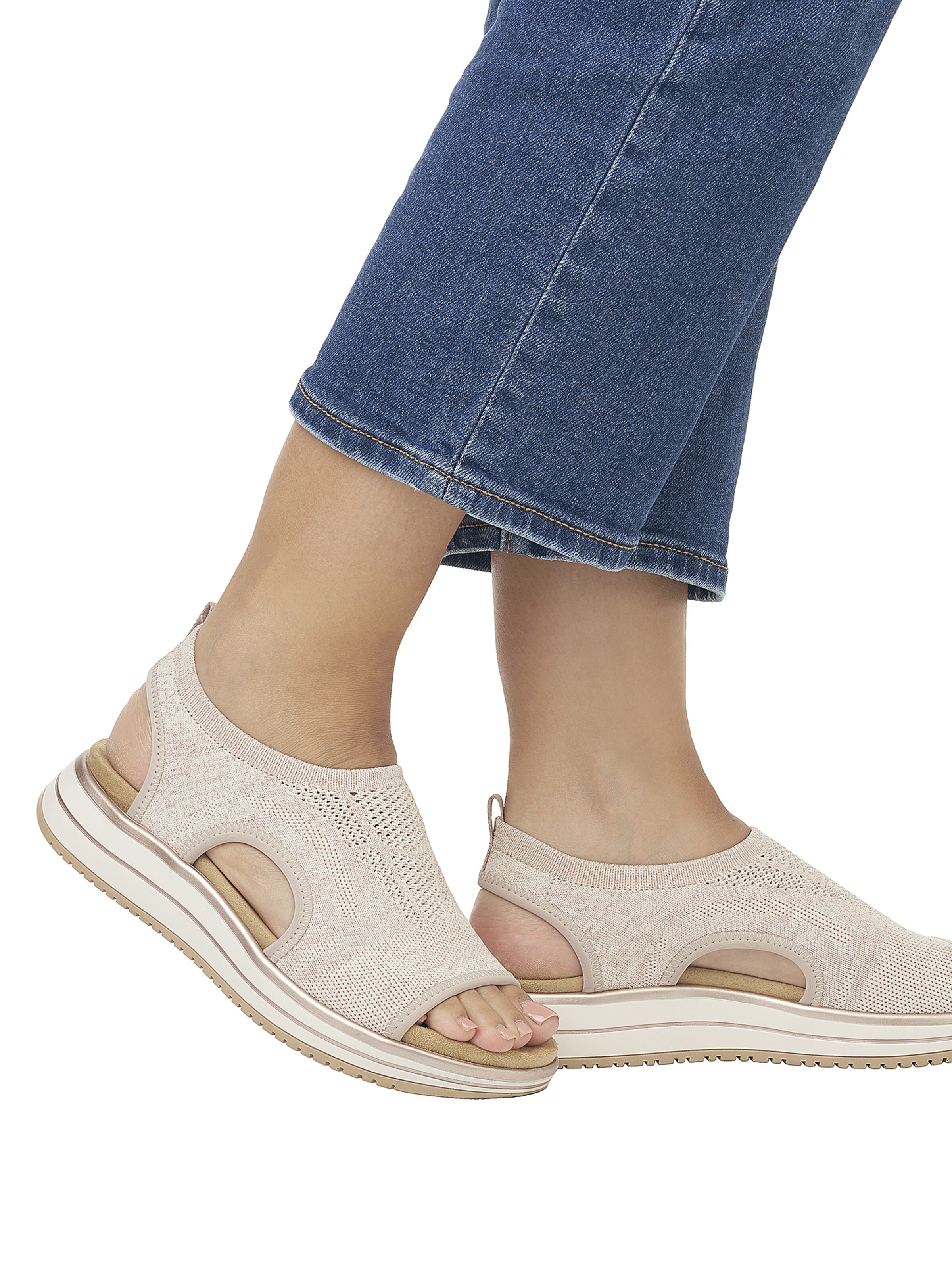 REMONTE Sandale in Pink