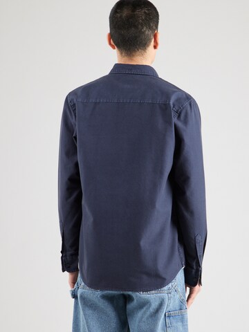 Carhartt WIP Средняя посадка Рубашка 'Bolton' в Синий