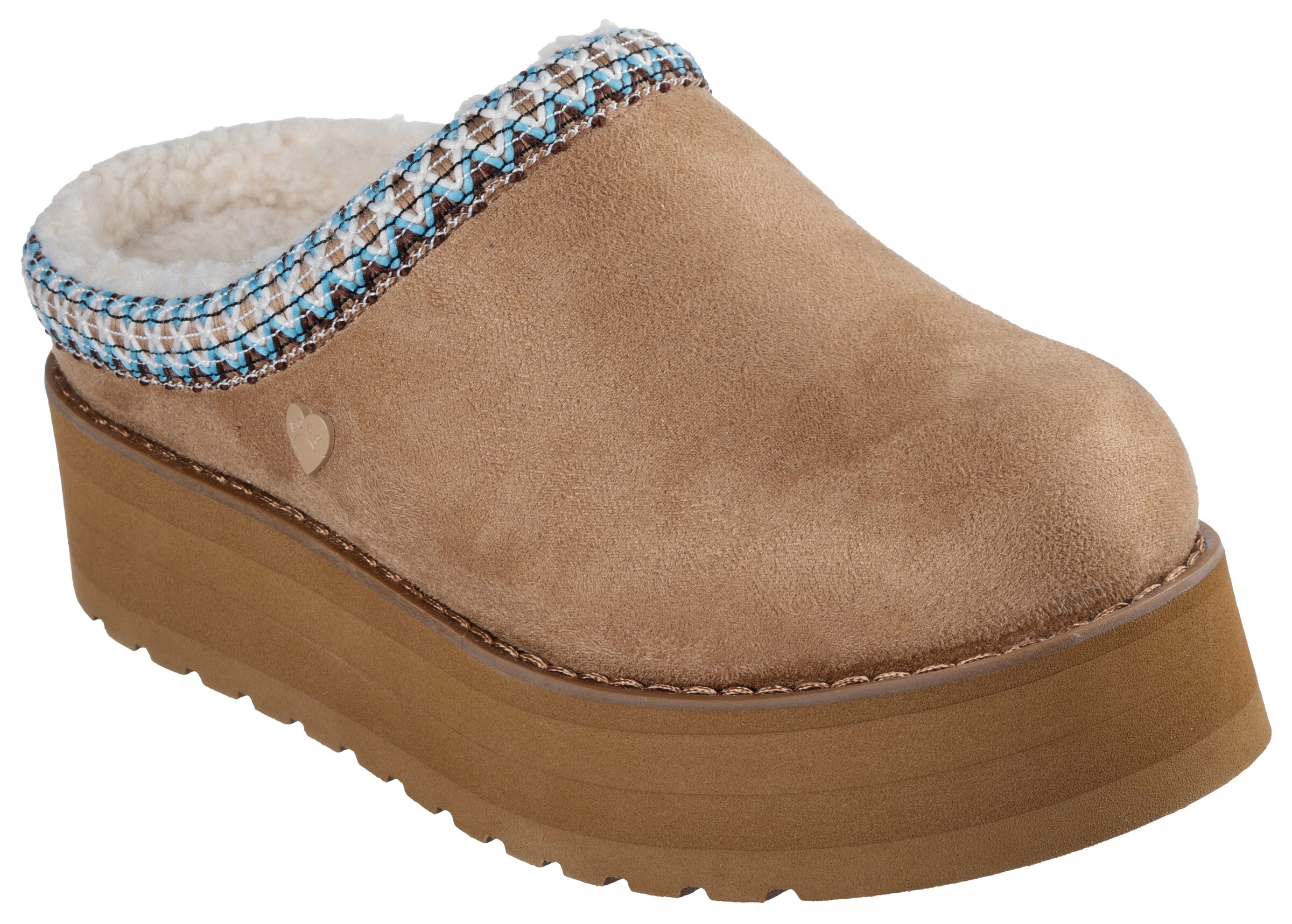 SKECHERS Slippers in Brown: front