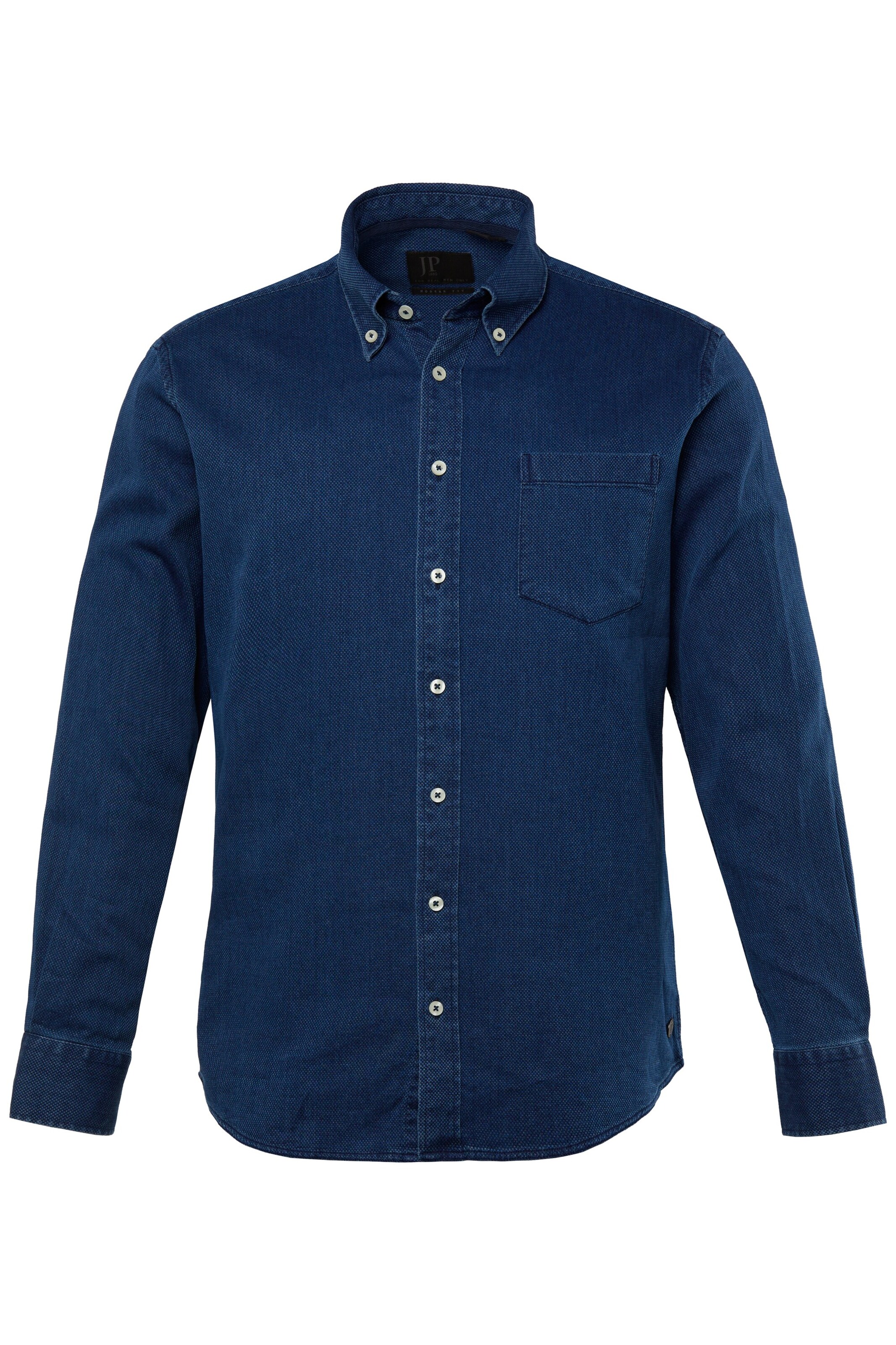 JP1880 Regular fit Button Up Shirt in Blue: front
