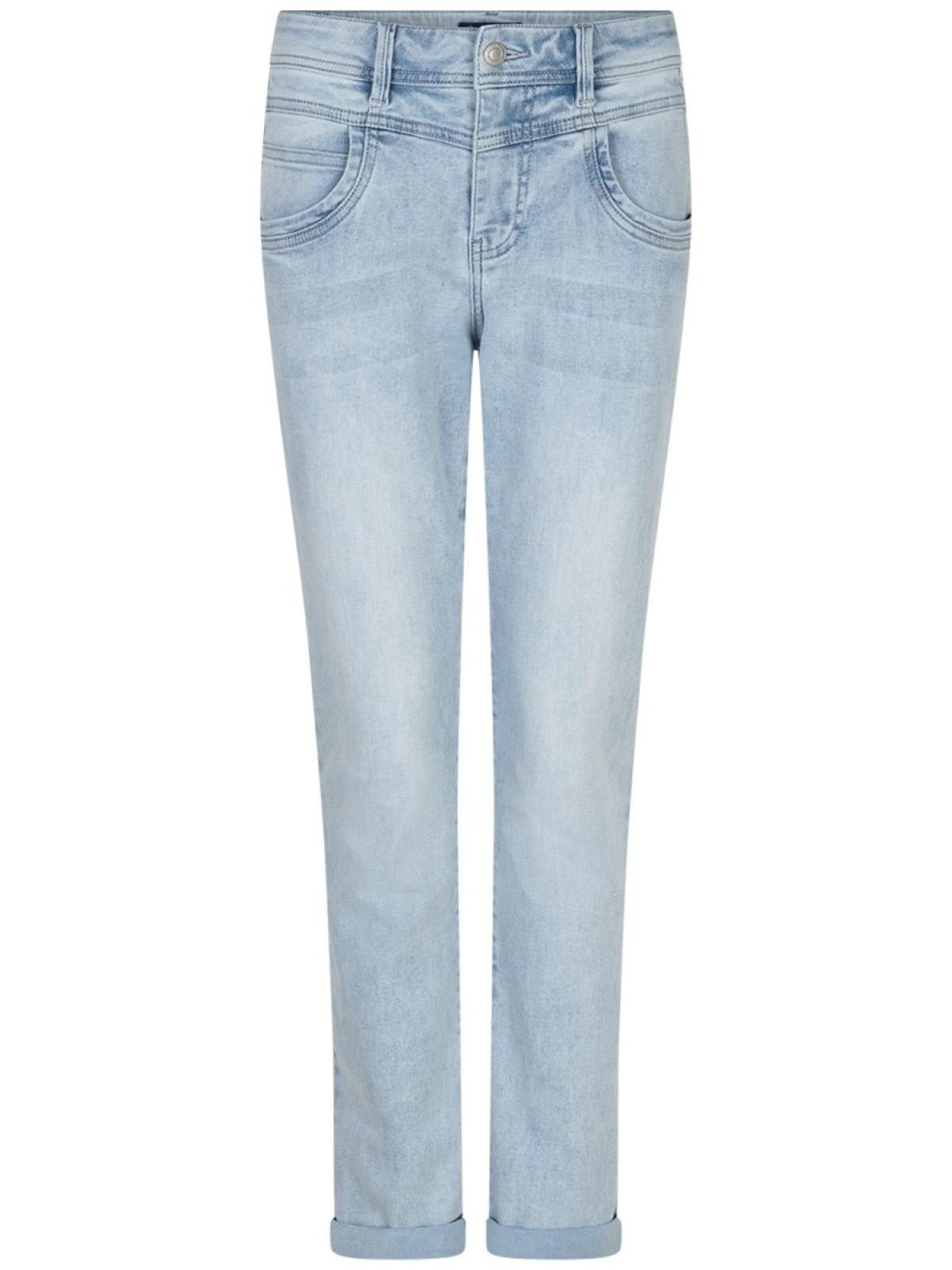 Red Button Regular Jeans 'Red Button Relax denim bleach' in Blauw: voorkant