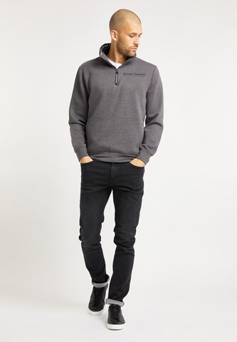 BRUNO BANANI Sweatshirt 'Palmer' in Grey