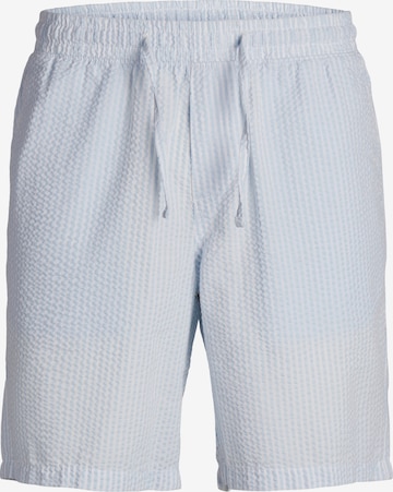 Pantalon 'AIDEN PALMA' JACK & JONES en bleu : devant