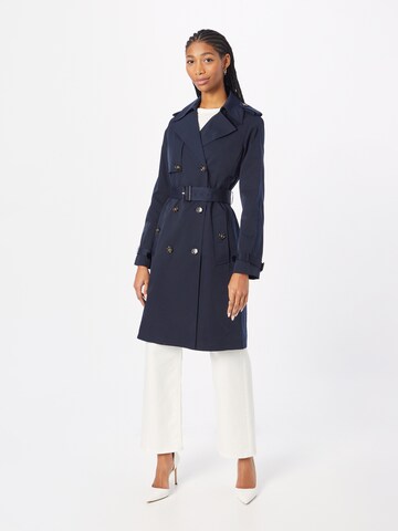 BOSS Between-Seasons Coat 'Conry' in Blue: front