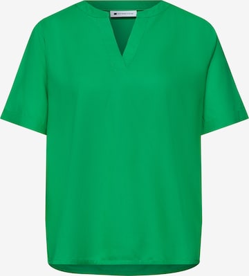 STREET ONE Bluse in Grün: Vorderseite