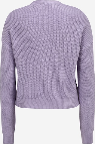 Trendyol Knit Cardigan in Purple: front