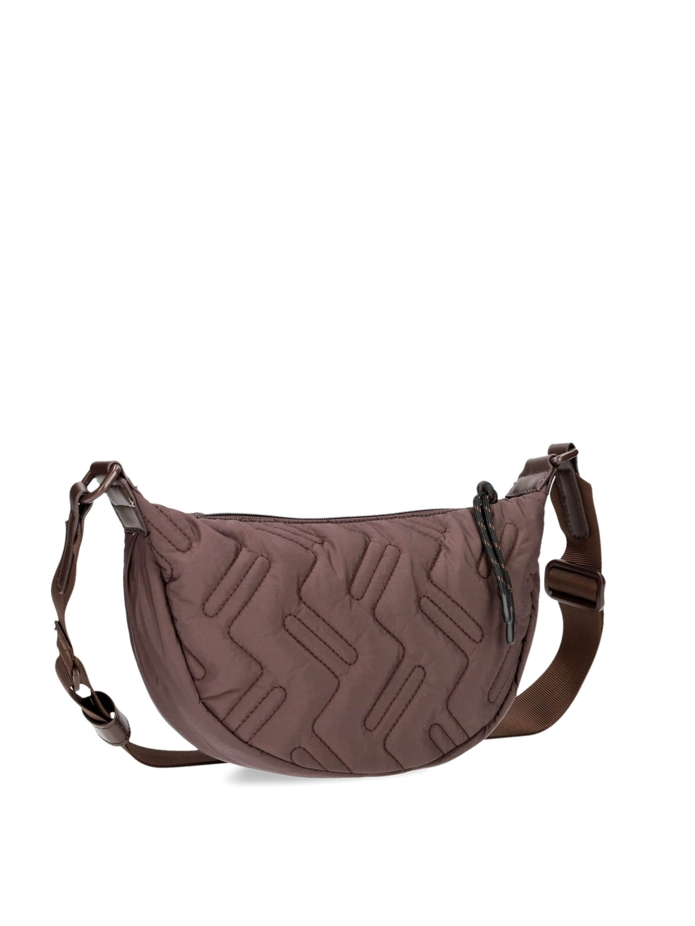 Borsa a tracolla 'CLEO CL50' di ZWEI in marrone: frontale