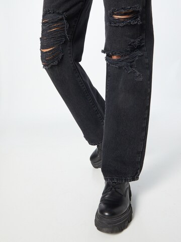 Wide Leg Jean 'Camille' ONLY en noir