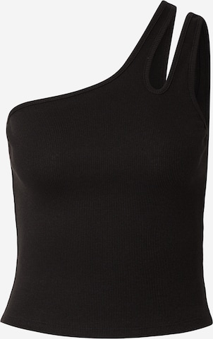 Haut 'Tasha' ABOUT YOU en noir : devant