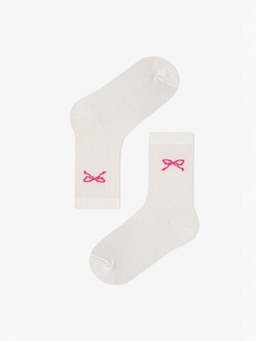Penti Sokken 'PENTI Mädchen Snailmail Cuties Paar Socken mit Schleifenmuster' in Gemengde kleuren