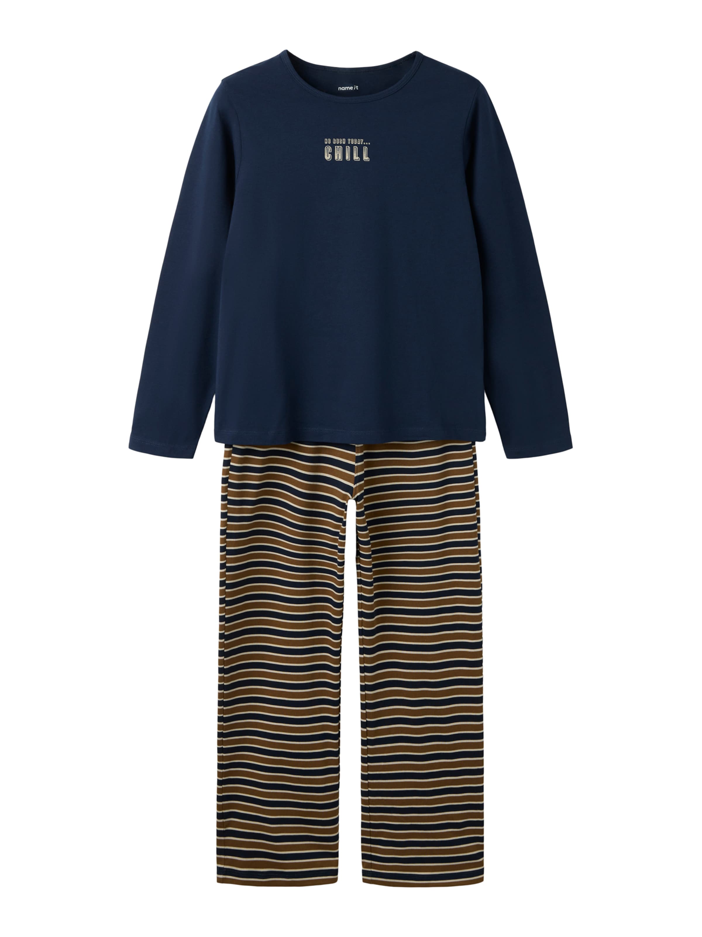 NAME IT - Pijama 'NKMROBBIQ' en azul: frente