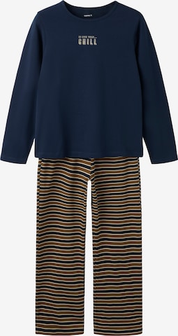 NAME IT Pyjamas 'NKMROBBIQ' i blå: framsida