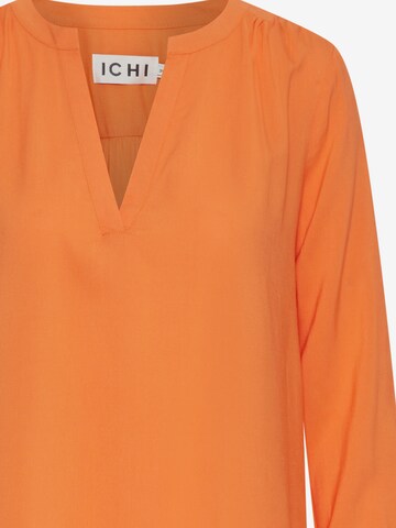 ICHI Блуза в оранжево