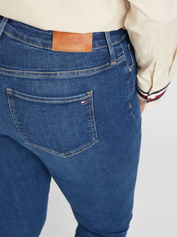 Skinny Jeans 'Harlem' de la Tommy Hilfiger Curve pe albastru