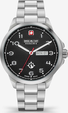 SWISS MILITARY HANOWA Analog Watch 'PUMA' in Silver: front