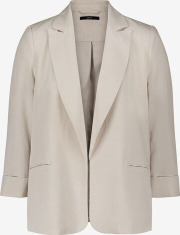 Blazer di zero in beige: frontale