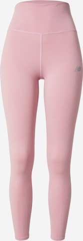 Pantaloni sportivi 'Harmony' di new balance in rosa: frontale