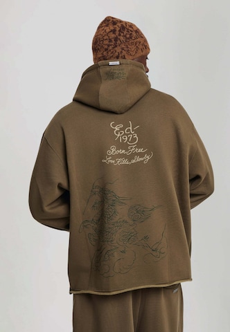 Ed Hardy - Sudadera en verde