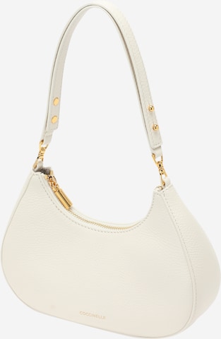 Coccinelle Shoulder Bag 'Carrie' in White: front