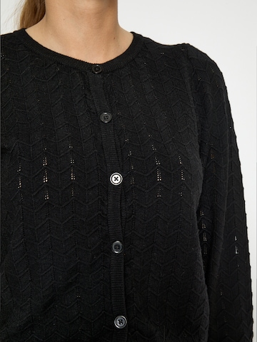 Peppercorn Strickjacke 'Rosy' in Schwarz