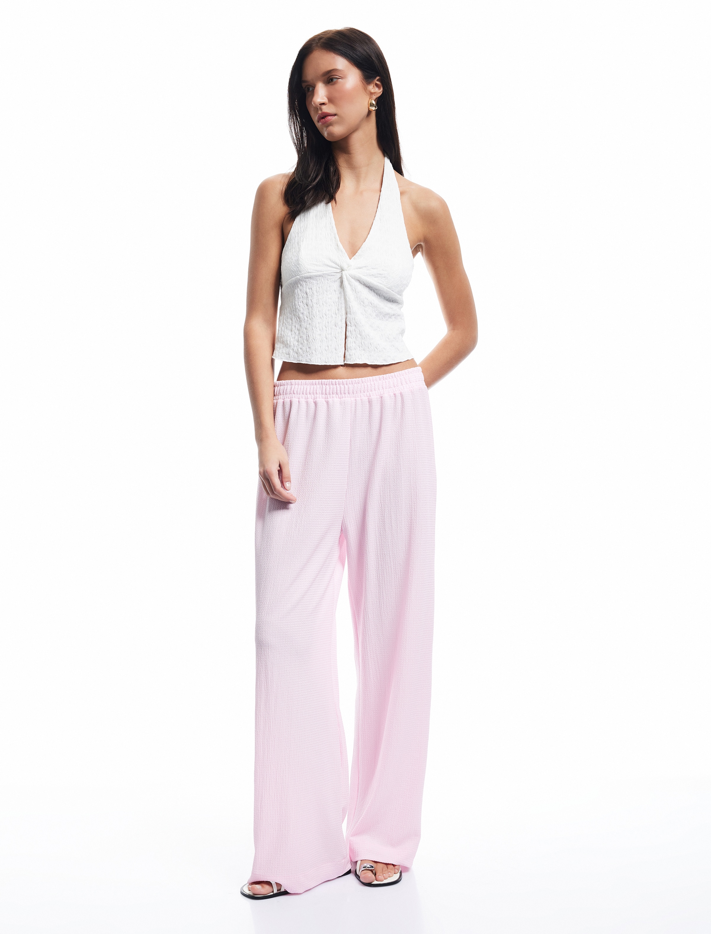 Koton Wide leg Pants in Pink