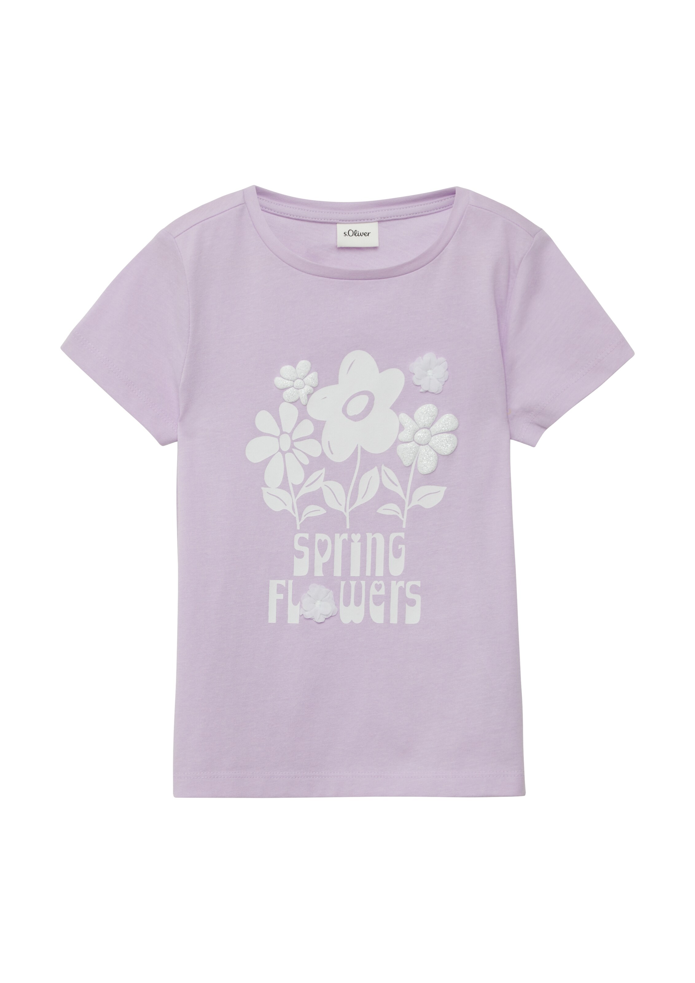 s.Oliver Koszulka w kolorze fioletowy: przód