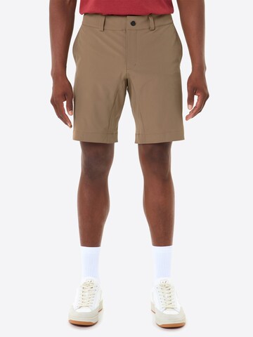 VAUDE Regular Outdoor trousers in Brown: front