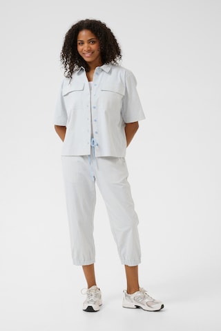 Effilé Pantalon 'KANaya' Kaffe en bleu