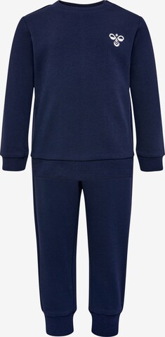 Hummel Sweatsuit 'Santo' in Blue: front