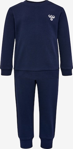 Hummel Sweat suit 'Santo' in Blue: front
