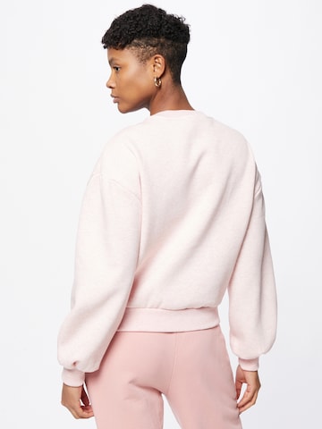 Urban Classics Sweatshirt i rosa