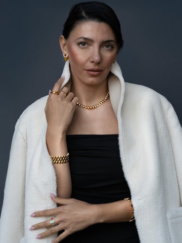 Divé Jewellery Armband 'NEW | Triple Edgy Bracelet, by Rebeca Sá'‌ in Gold