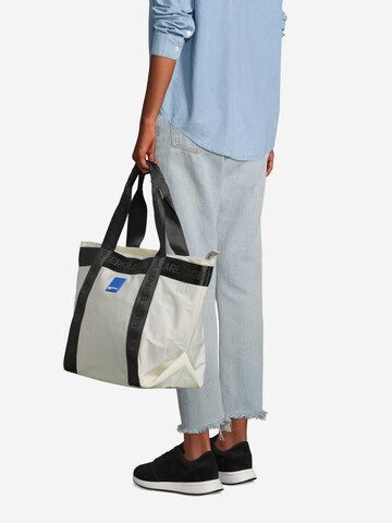 KARL LAGERFELD JEANS - Shopper em branco