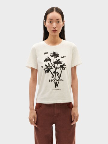 Thinking MU - Camiseta 'IDA' en blanco: frente