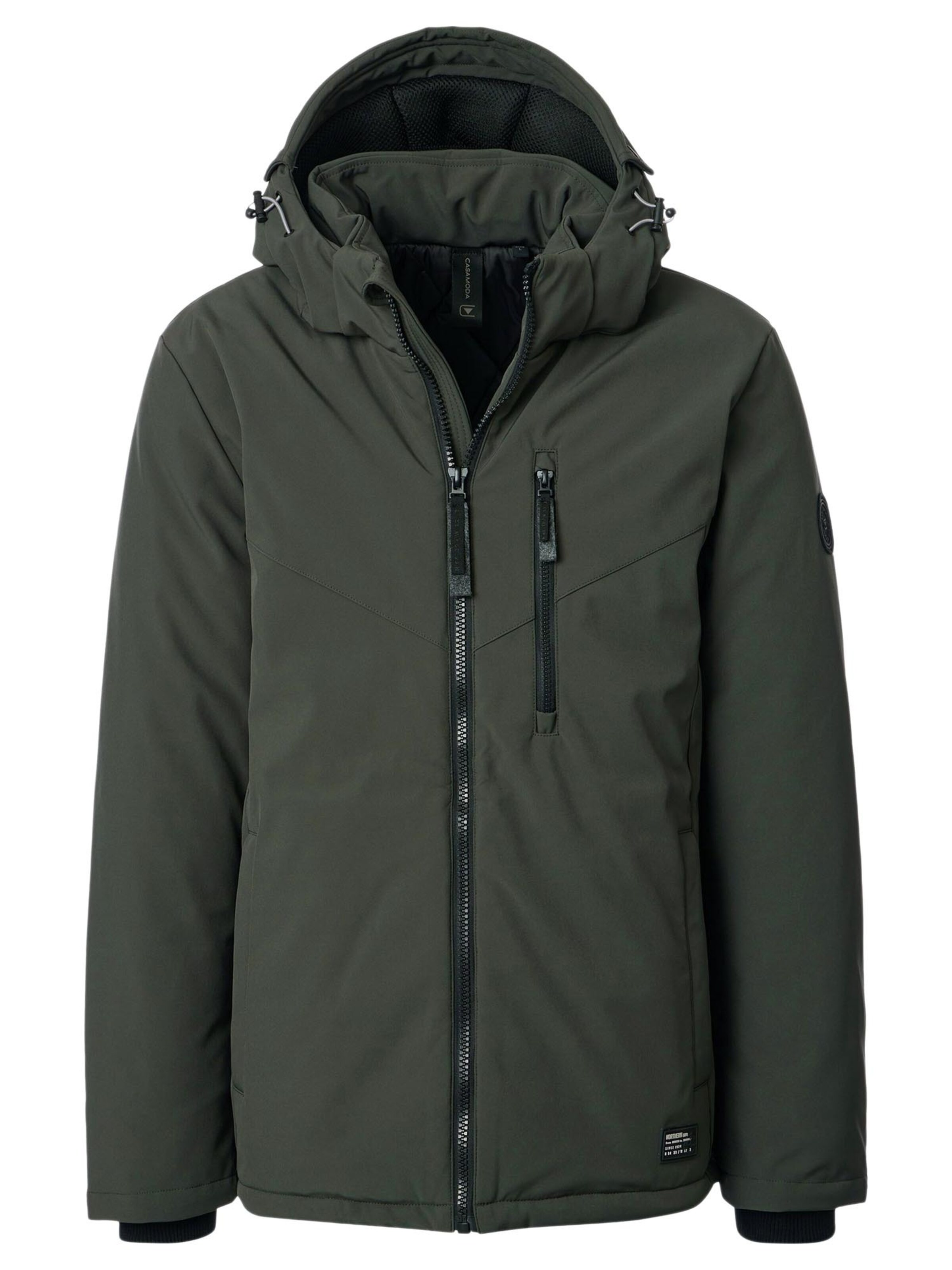 CASAMODA Übergangsjacke 'Basic'‌‌‌‌‌‌‌‌‌‌ in Grün: Vorderseite