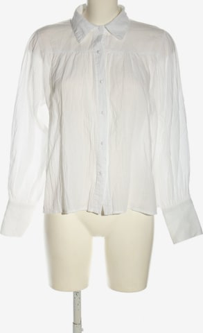 Guts & Gusto Hemd-Bluse in S in White: front