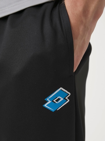 LOTTO Slimfit Sportovní kalhoty – černá