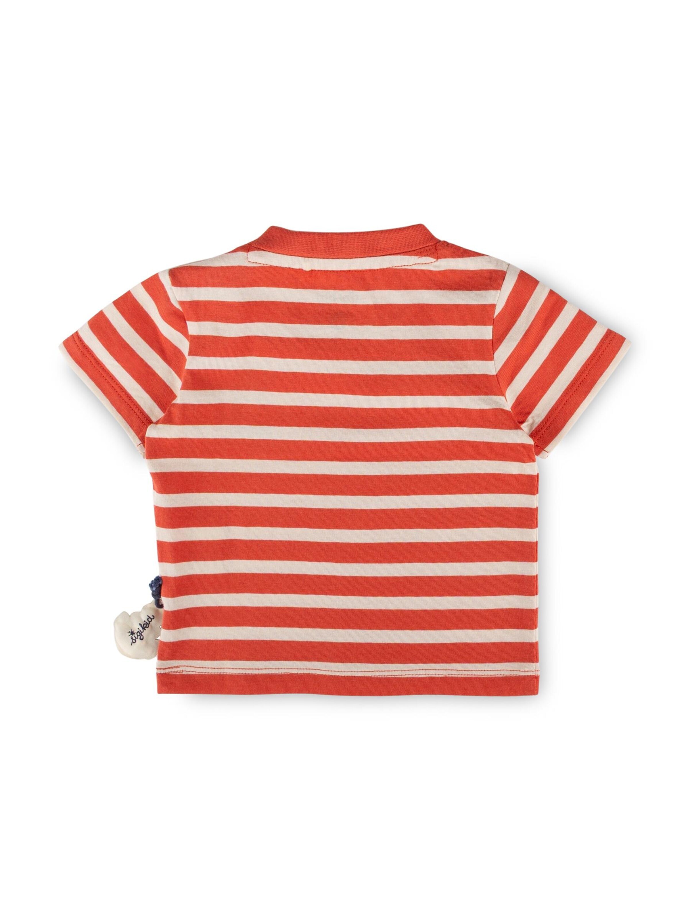 SIGIKID Shirt 'T-Shirt Ahoi Little Pirate' in Red