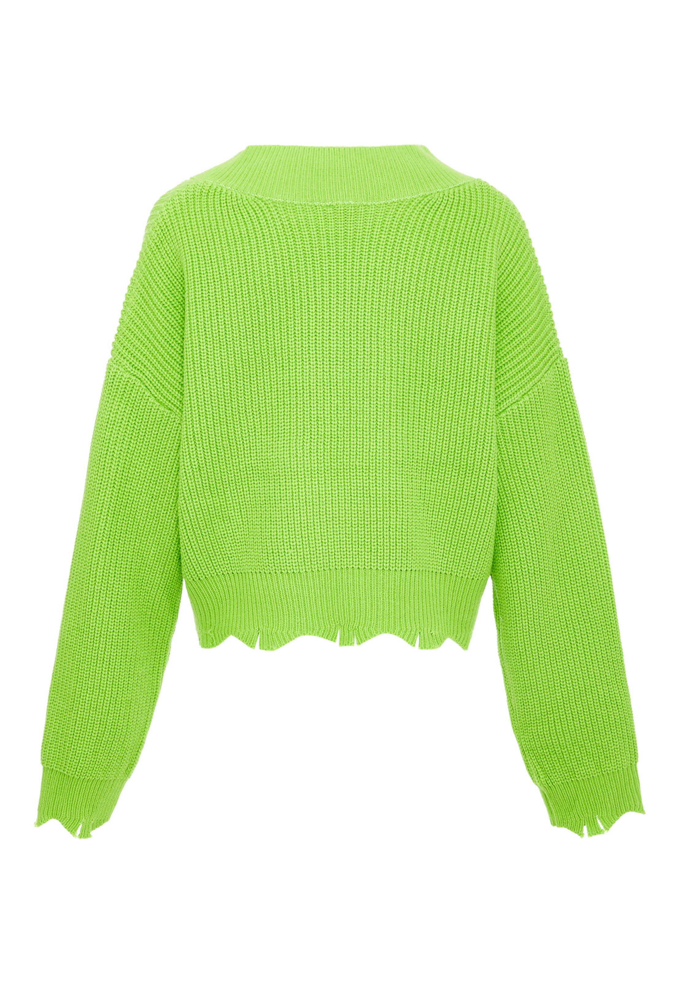 MYMO Свитер в Зеленый
