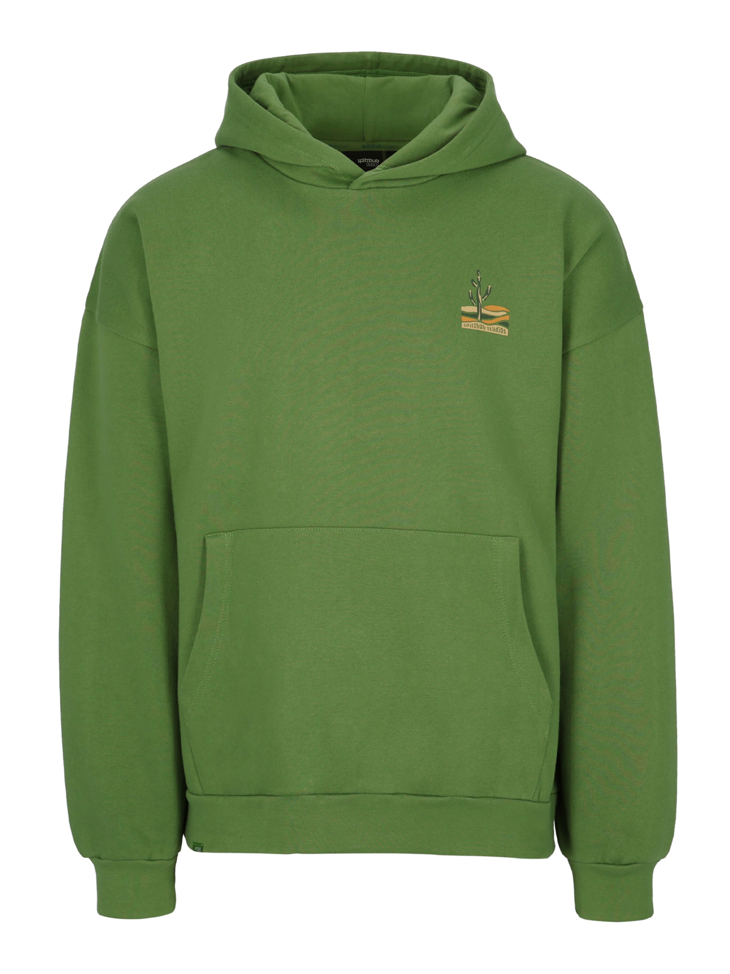 SPITZBUB Sweatshirt in Green: front