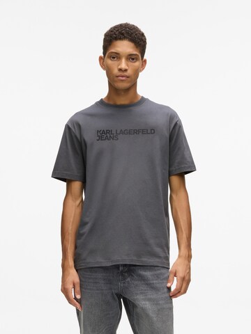 KARL LAGERFELD JEANS Tričko – šedá: přední strana