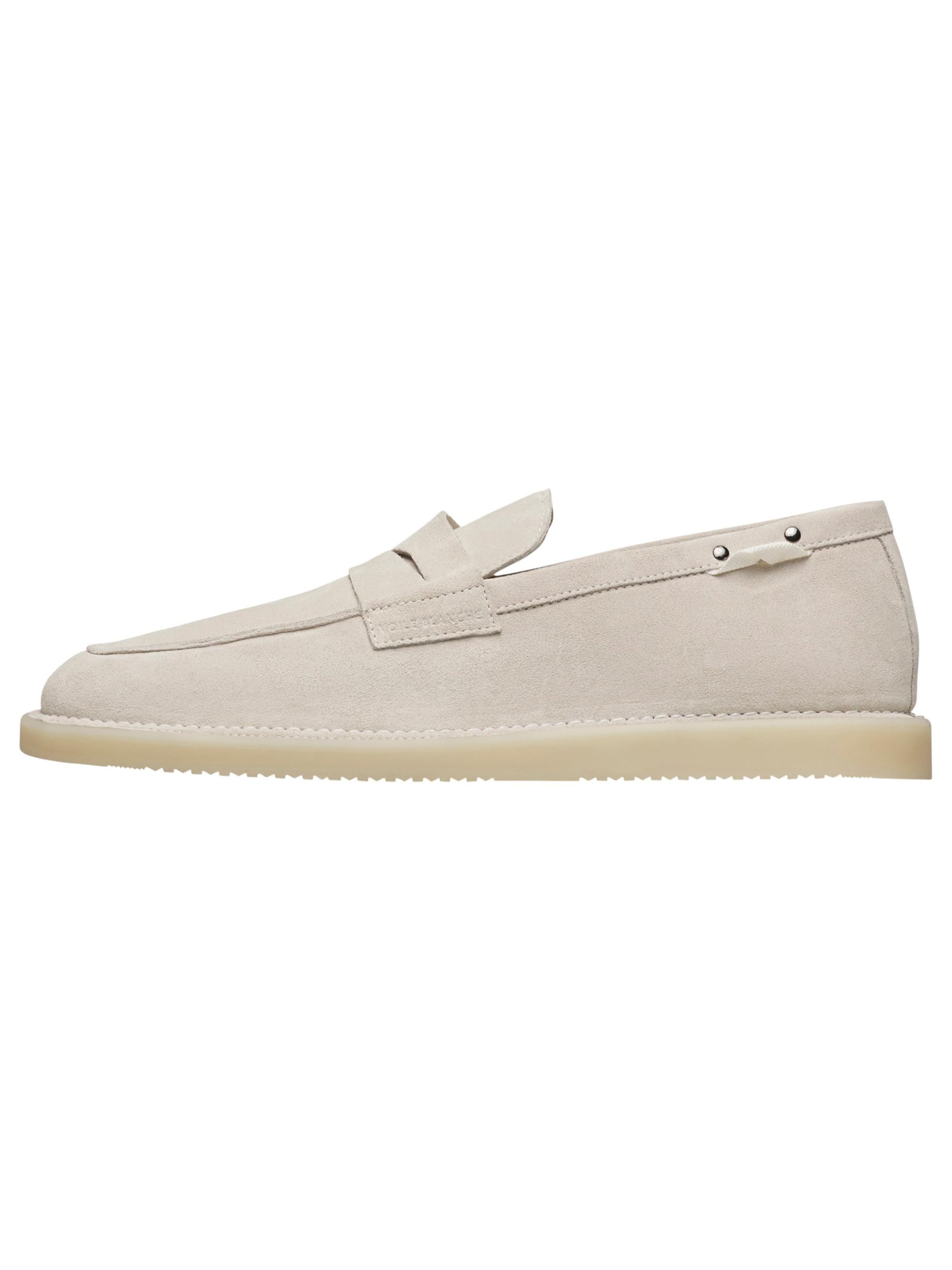 Voile blanche Mocassins 'BULL 03' in Grijs: voorkant