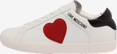 Love Moschino Baskets basses en mélange de couleurs, Vue avec produit