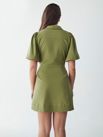 Willa Kleid in Grün: Rückseite