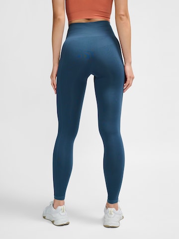 HummelSkinny Sportske hlače 'Tif' - plava boja